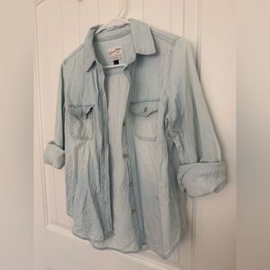 Universal Thread Light Blue Denim button down